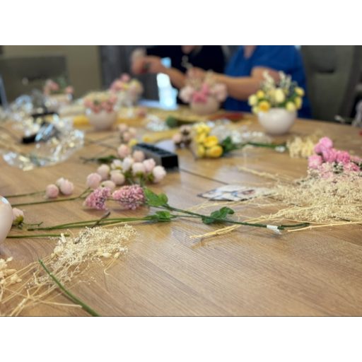 Asztaldísz készítő workshop